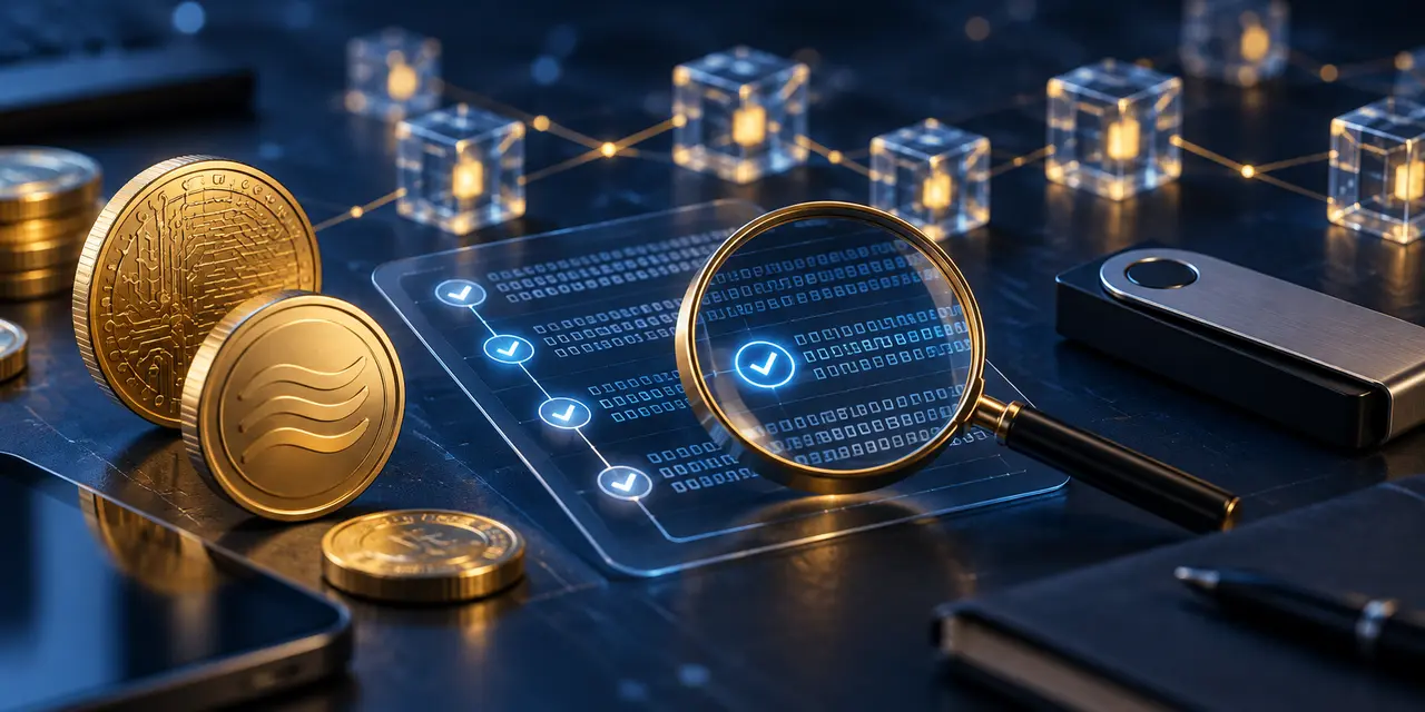 Kripto casino işleminde ağ ve transfer kaydı kontrolü